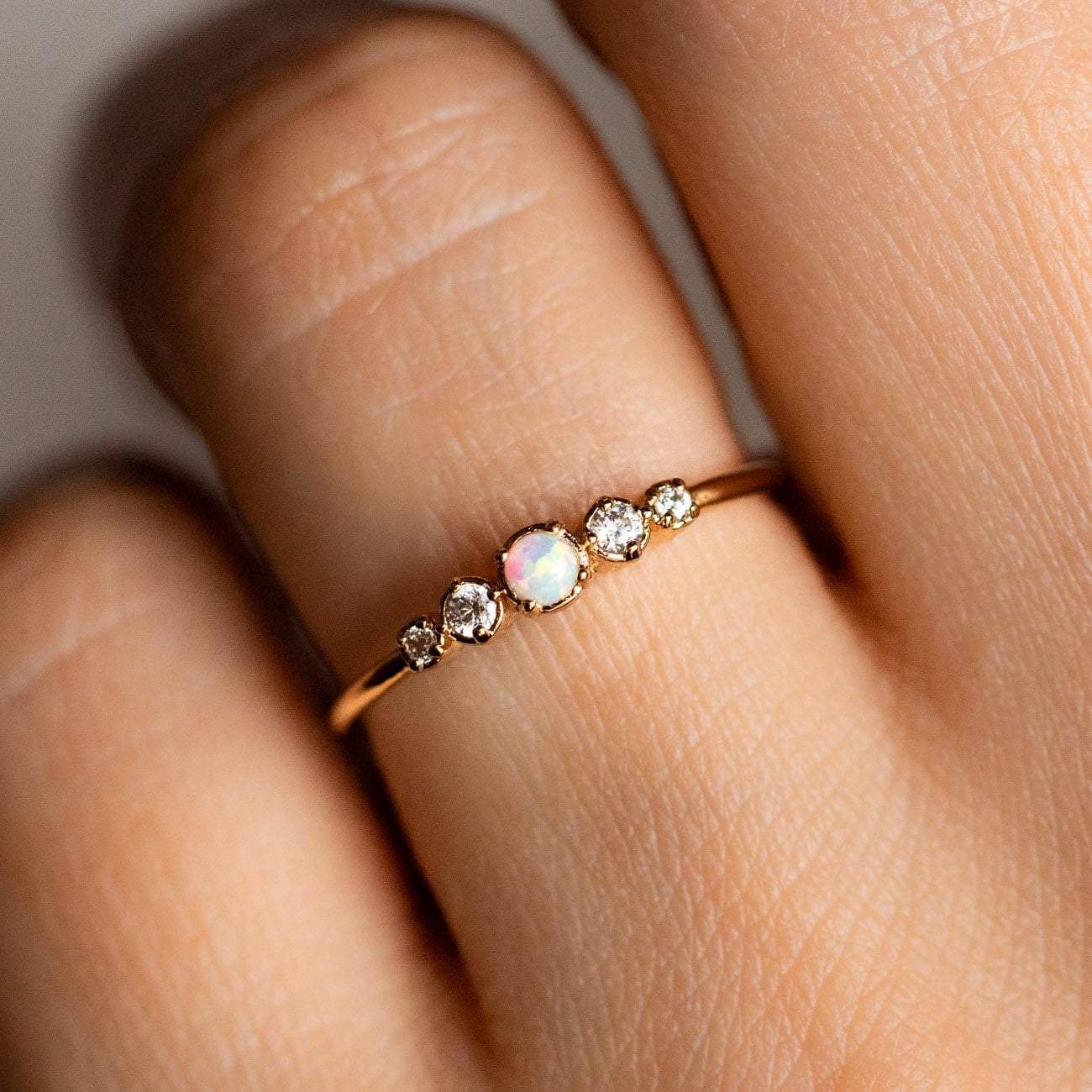 Opal Stacking Ring - Image 2