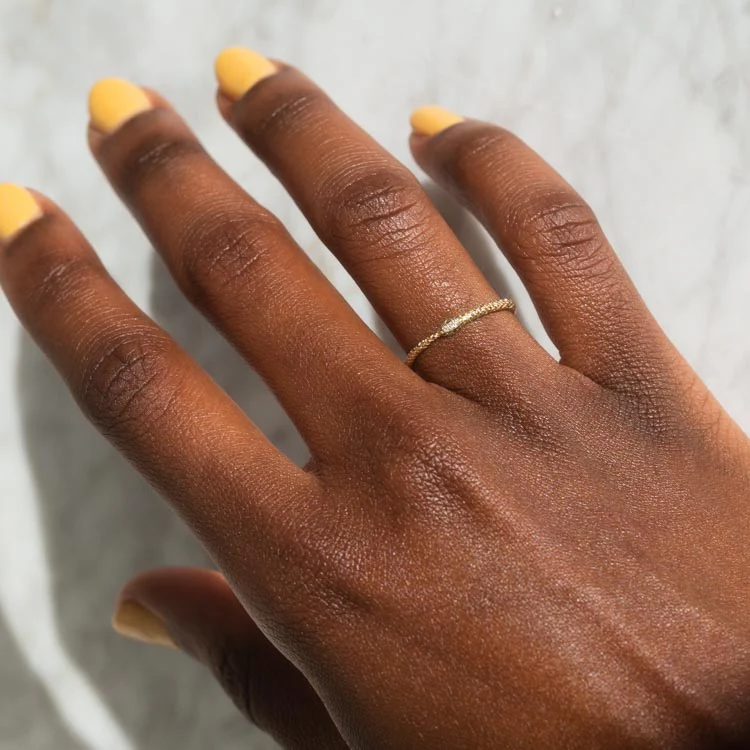 Ouroboros Diamond Snake Ring - Image 4