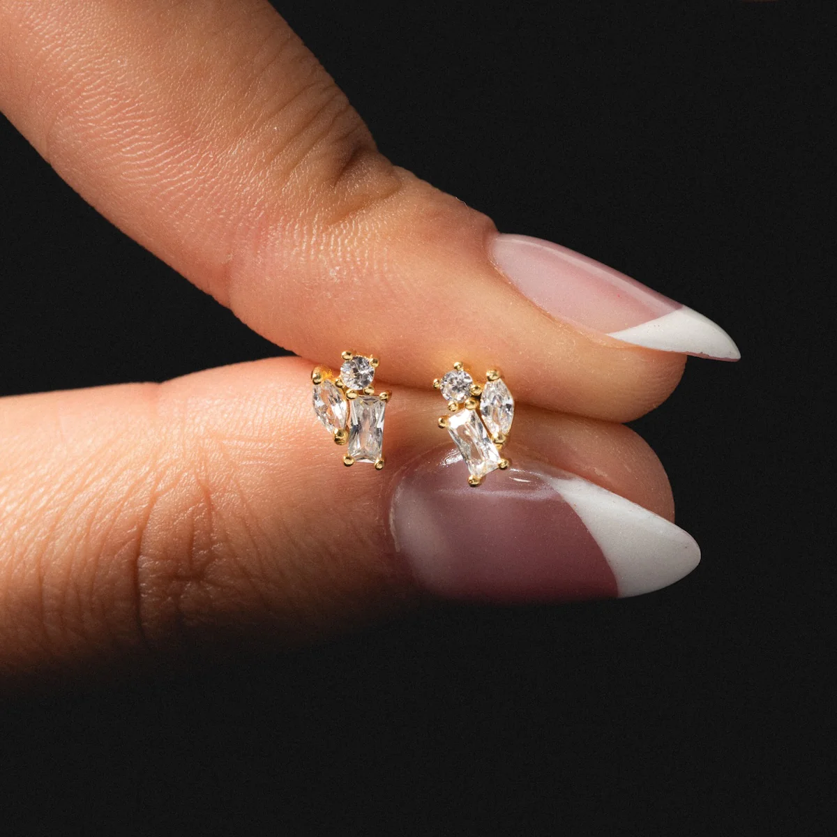 Petite Pierre Studs - Image 4