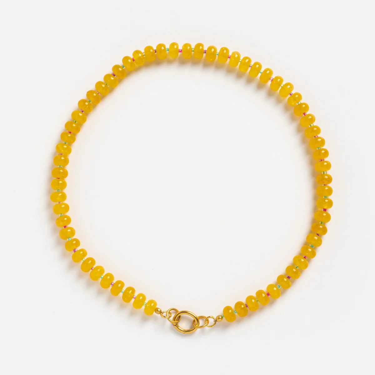 Sale! Beaded Gemstone Charm Holder Necklace - Image 4