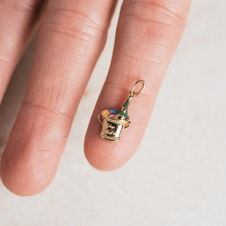 Solid Gold Celebration Charm - Image 15