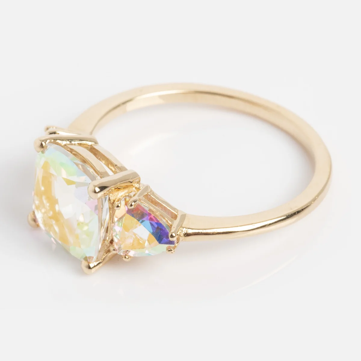 14k Seraphina Angel Aura Quartz Ring - Image 7