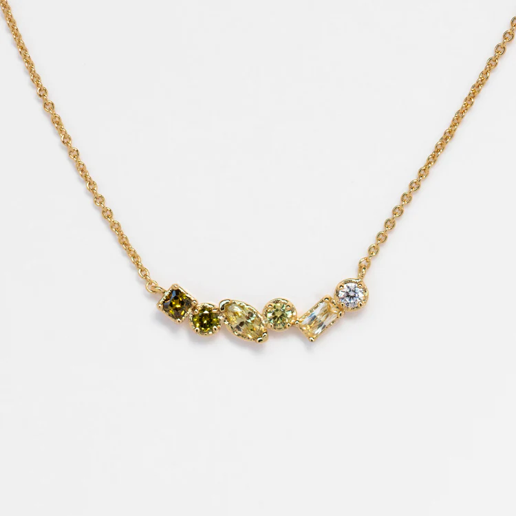 Shades of You Ombre Birthstone Necklace - Image 10