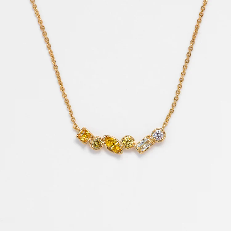 Shades of You Ombre Birthstone Necklace - Image 11
