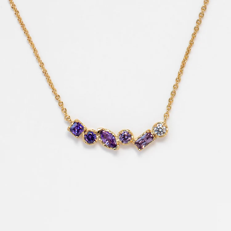 Shades of You Ombre Birthstone Necklace - Image 13