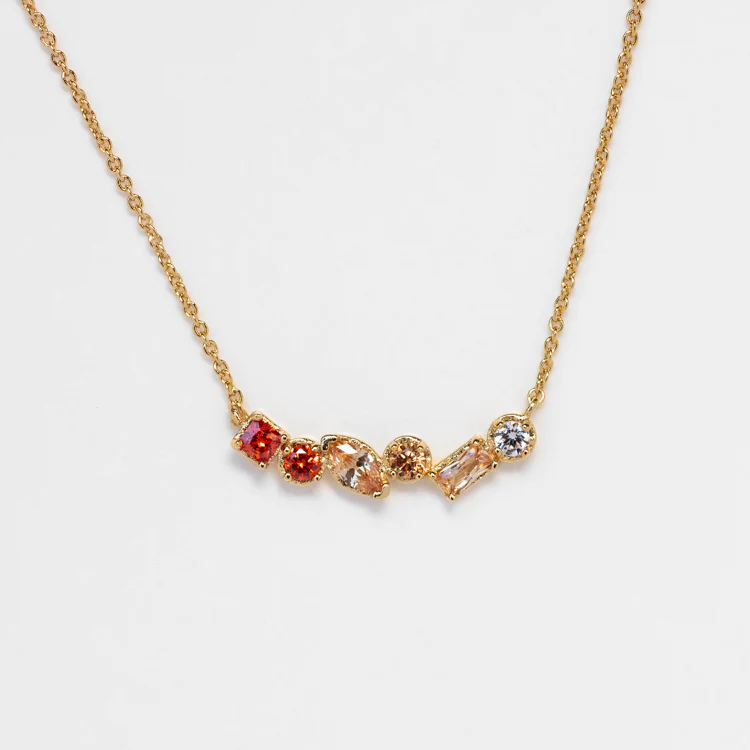 Shades of You Ombre Birthstone Necklace - Image 18