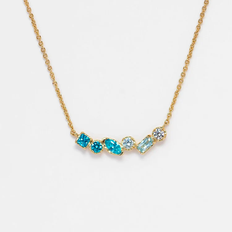 Shades of You Ombre Birthstone Necklace - Image 19