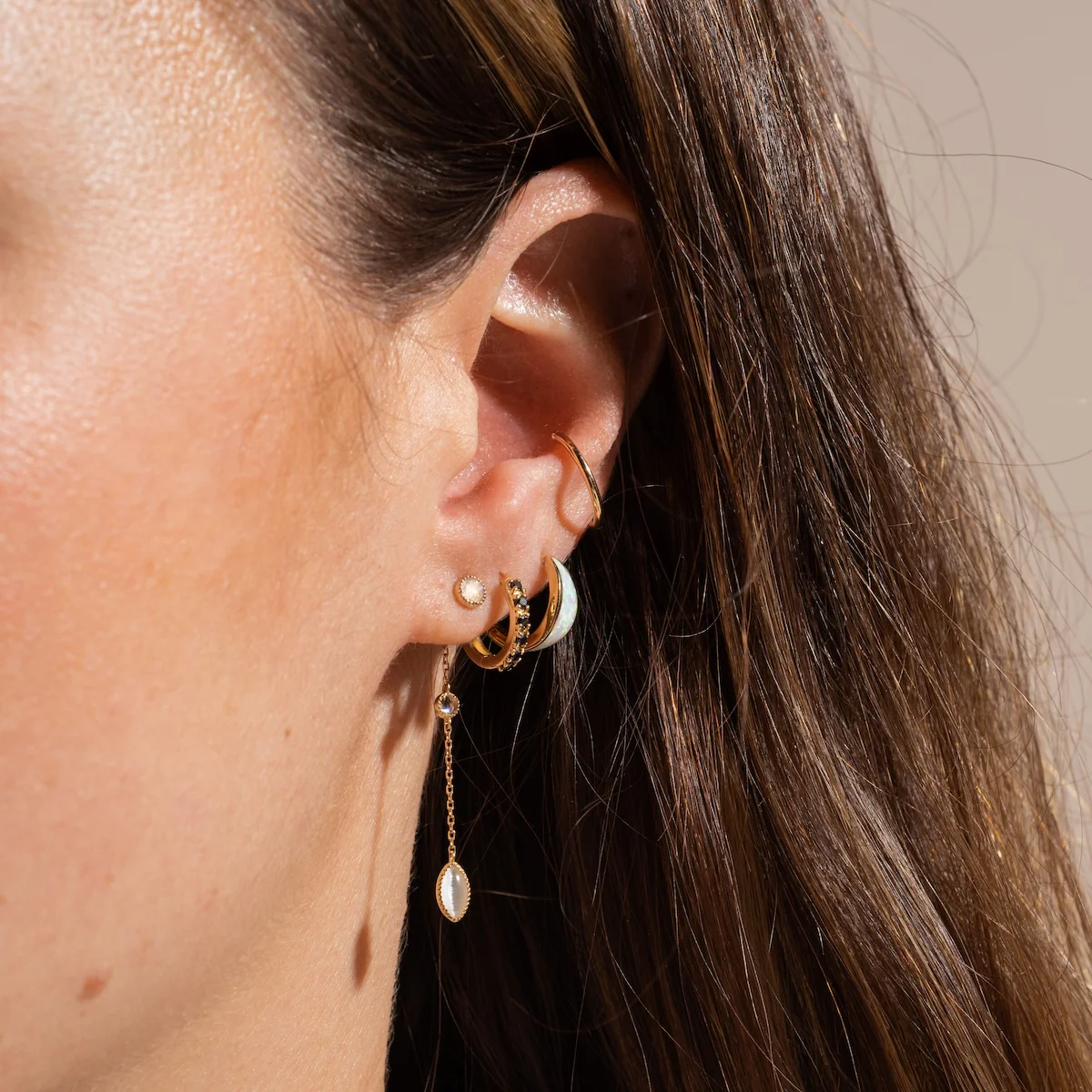 Solid Gold Essential Ear Cuff - Image 5