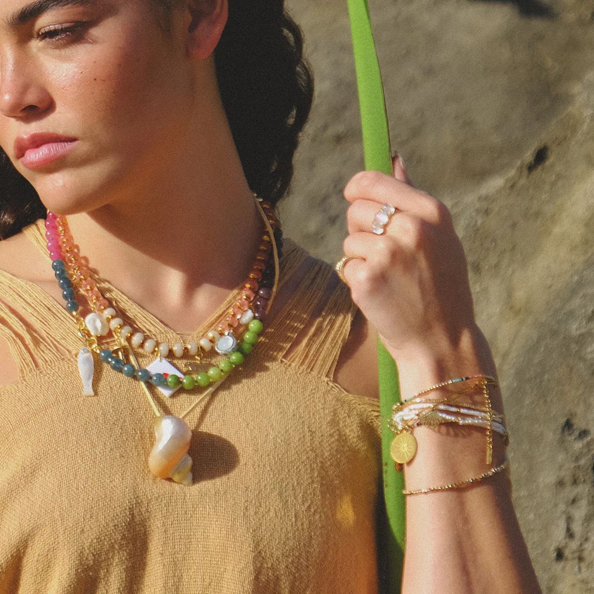 Single Serpent Beaded Bracelet - Image 4