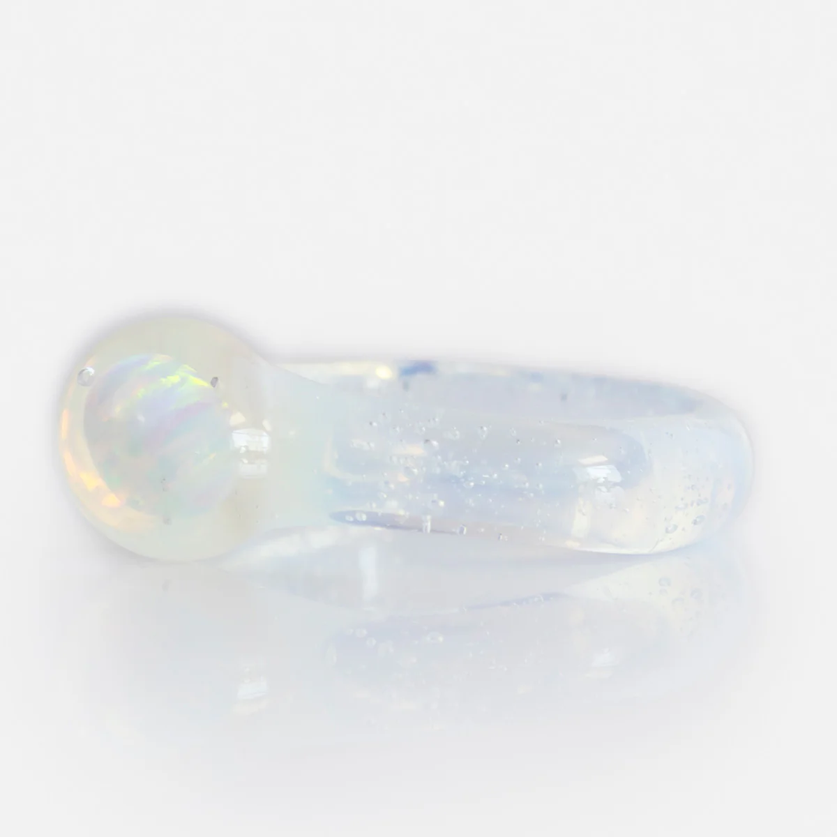 Small Opal Glass Ring - Image 12