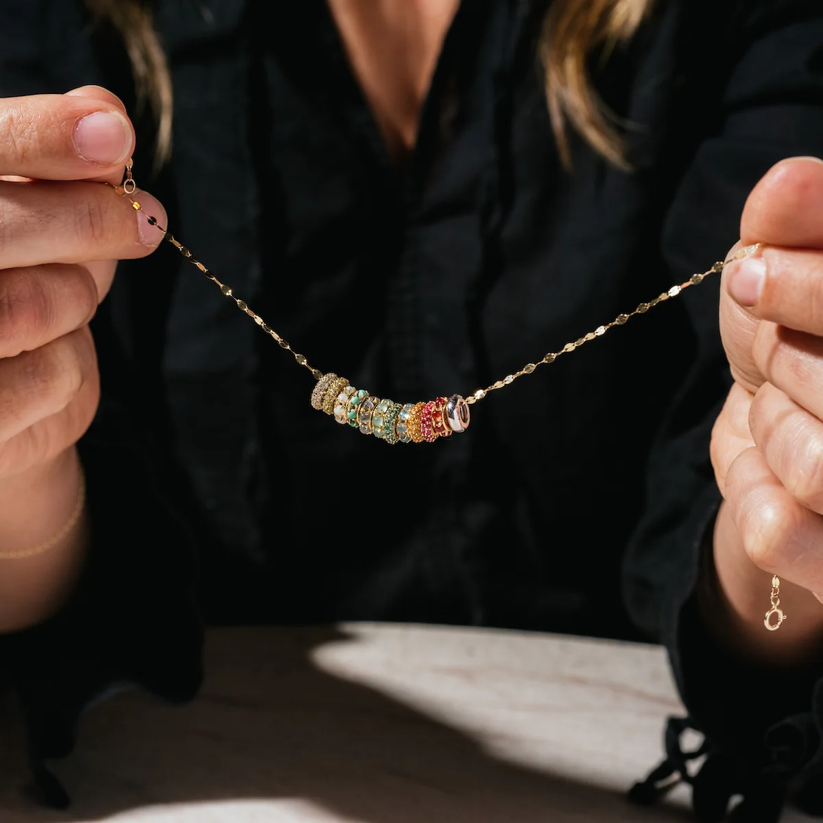 Solid Gold Anniversaire Charm - Image 14