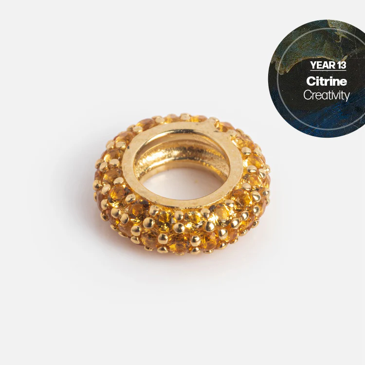 Solid Gold Anniversaire Charm - Image 29