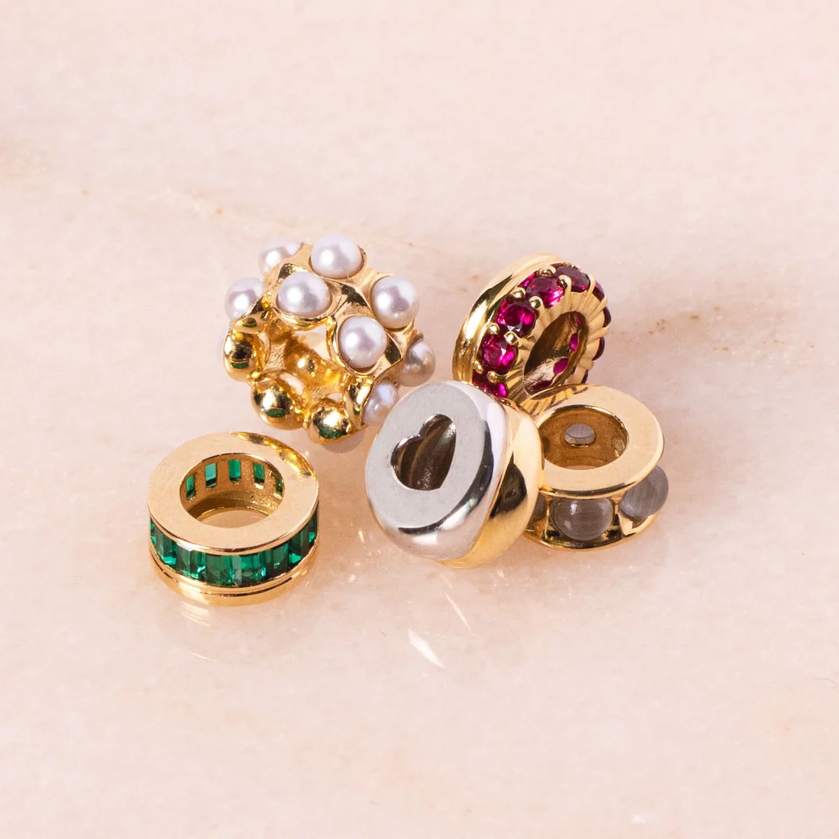 Solid Gold Anniversaire Charm - Image 9