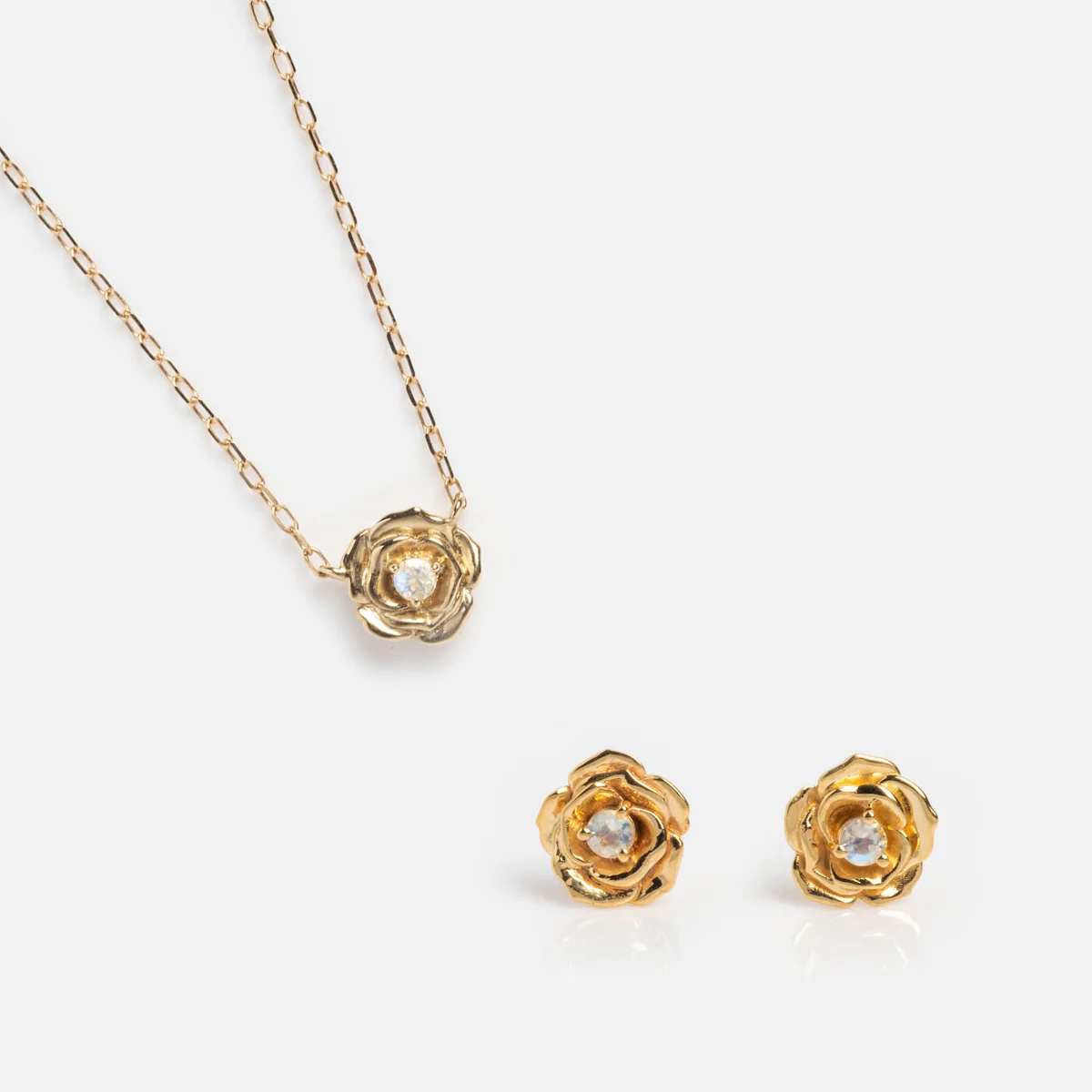 Solid Gold Birth Flower Gift Set - Image 7