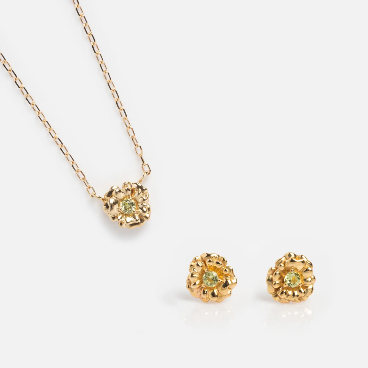 Solid Gold Birth Flower Gift Set - Image 8