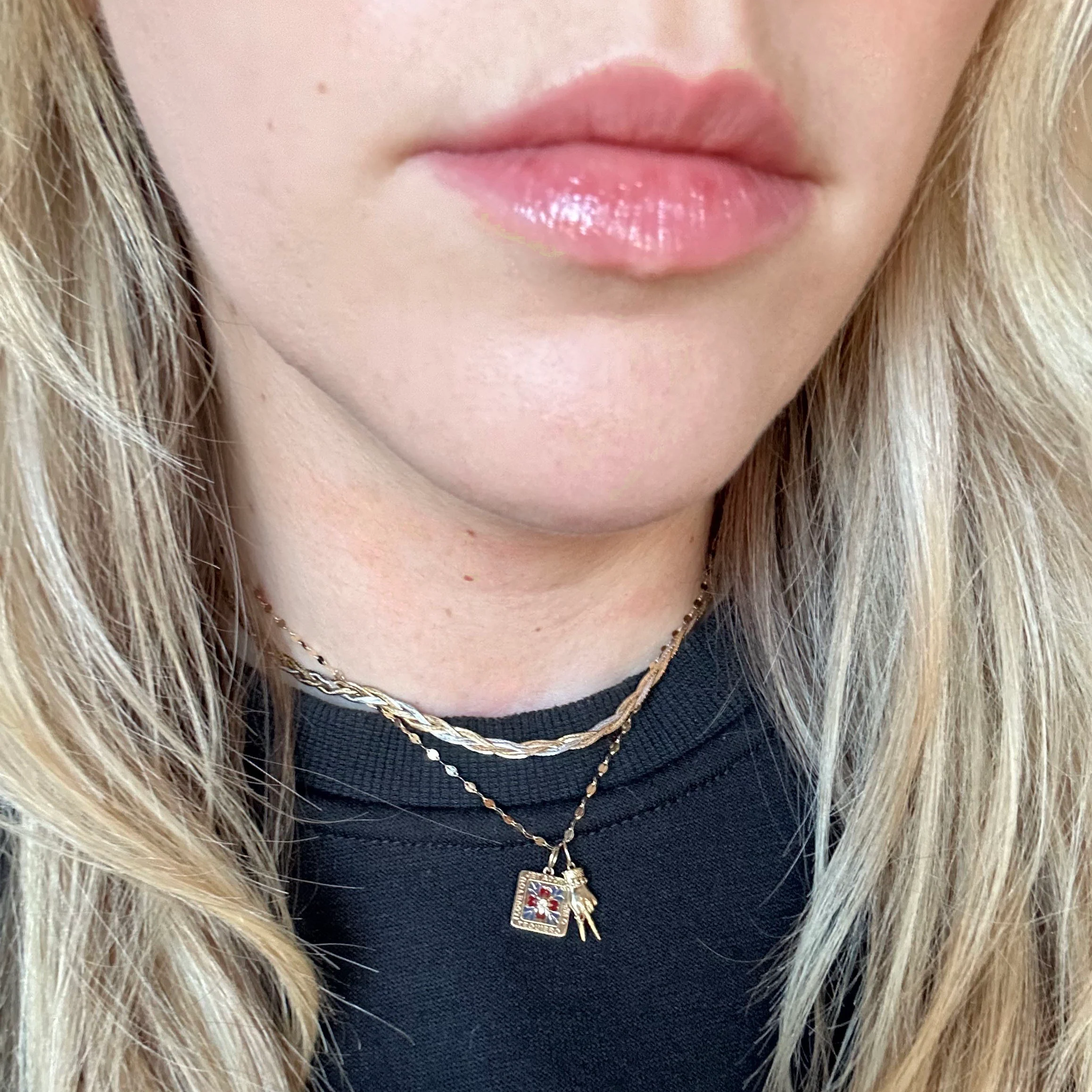 Solid Gold Body Language Charm - Image 9