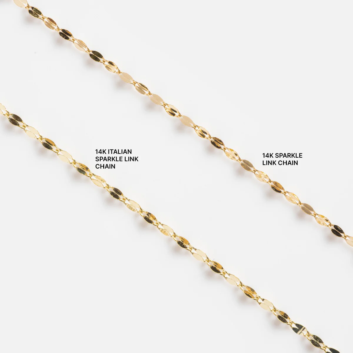Solid Gold Chain for Charms - Image 13