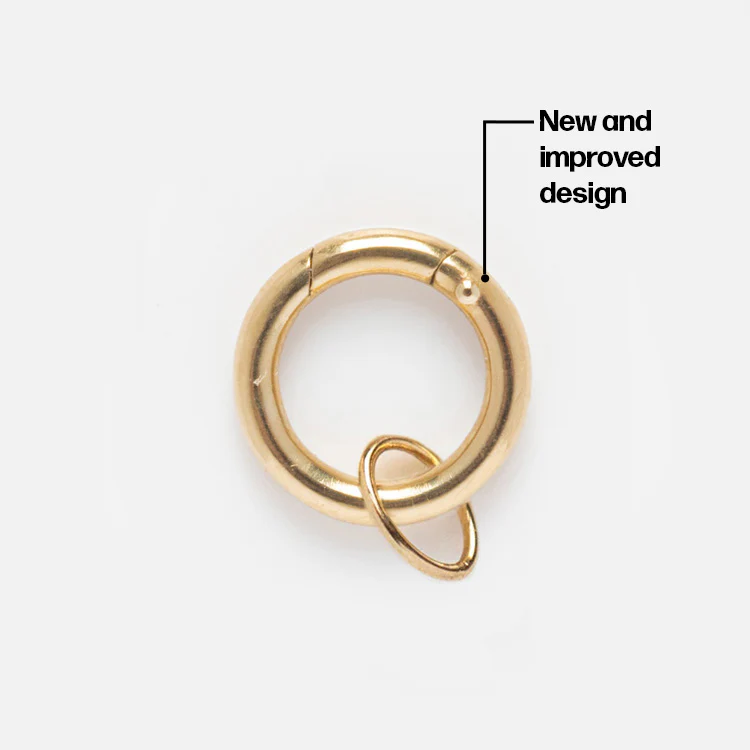 Solid Gold Charm Clip - Image 14