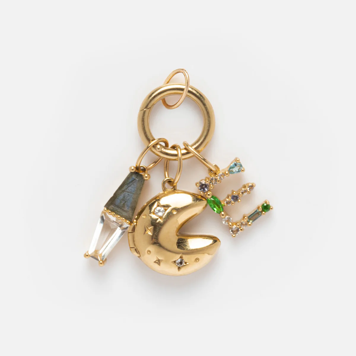 Solid Gold Charm Clip - Image 17