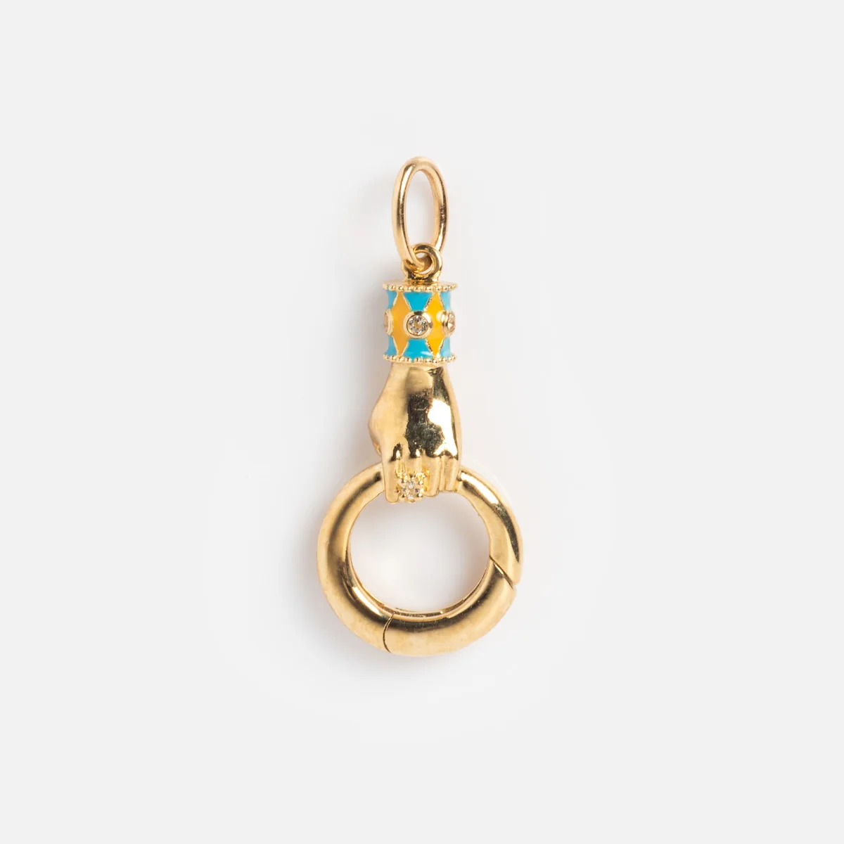 Solid Gold Charm Clip - Image 29