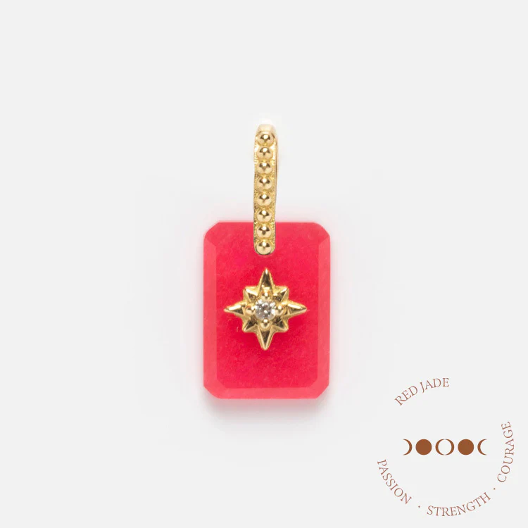 Solid Gold Crystal Amulet Charm for Manifestation - Image 17