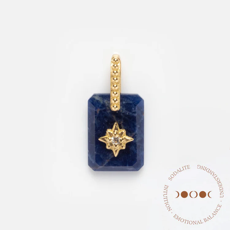 Solid Gold Crystal Amulet Charm for Manifestation - Image 22