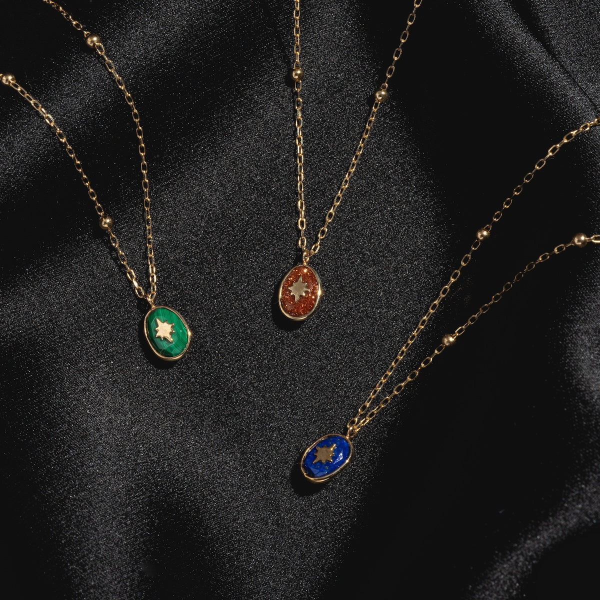 Solid Gold Crystal Amulet Necklace for Manifestation - Image 13