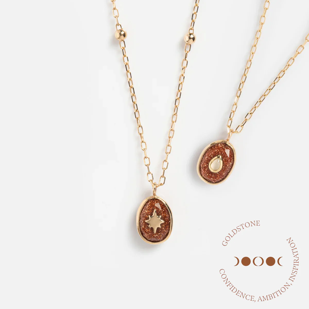 Solid Gold Crystal Amulet Necklace for Manifestation - Image 20