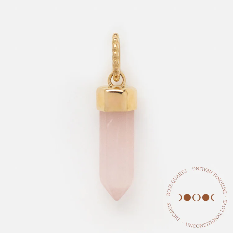 Solid Gold Crystal Charm for Manifestation - Image 20