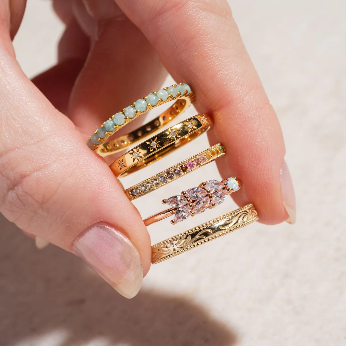 Solid Gold Filigree Ring - Image 11