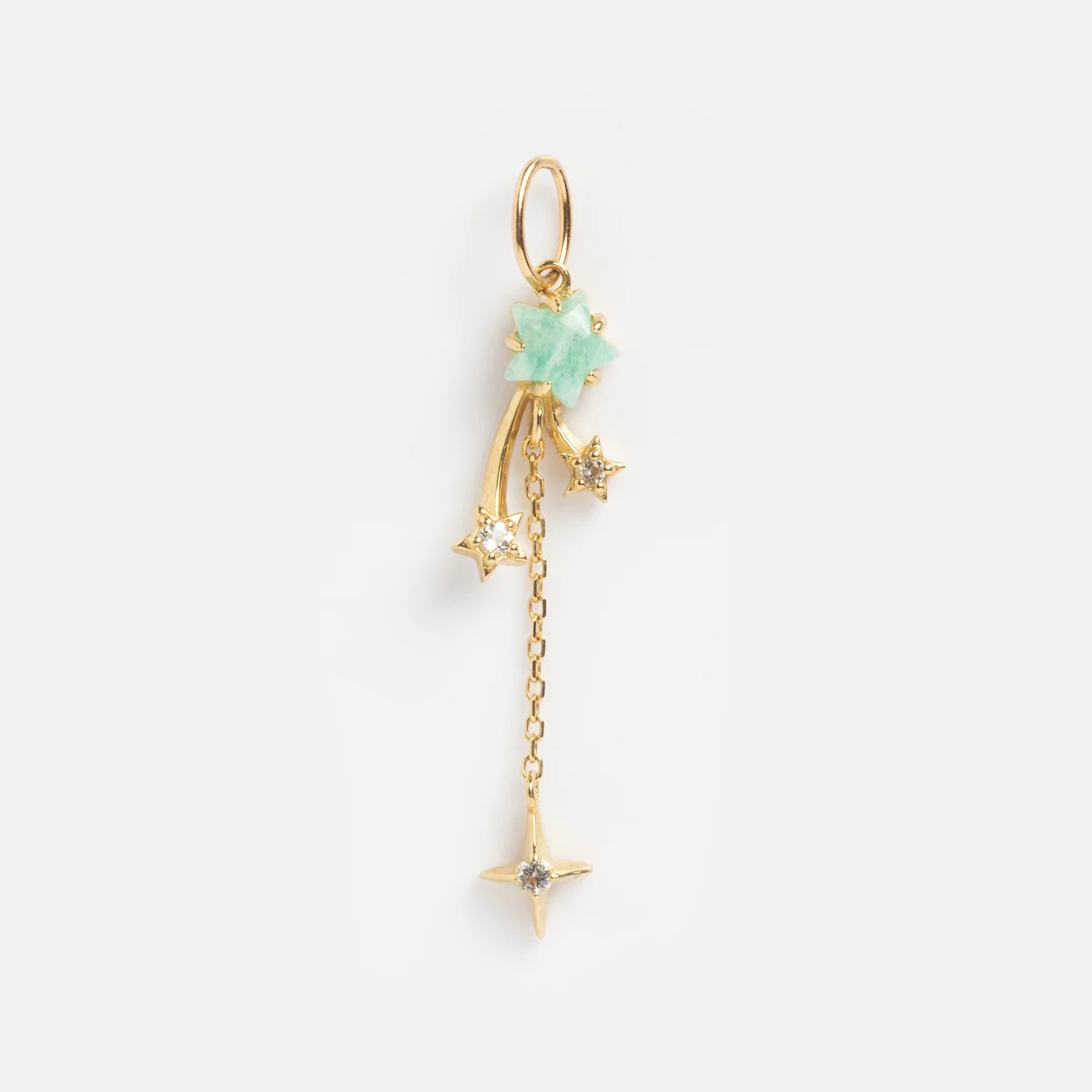 Solid Gold Lucky Charm