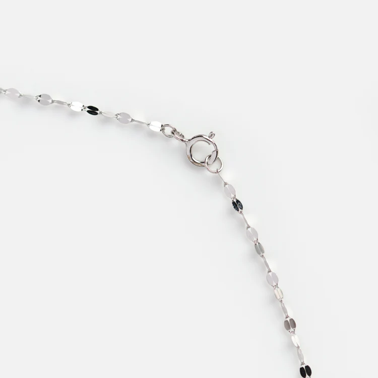 Solid Gold Sparkle Link Chain - Image 13
