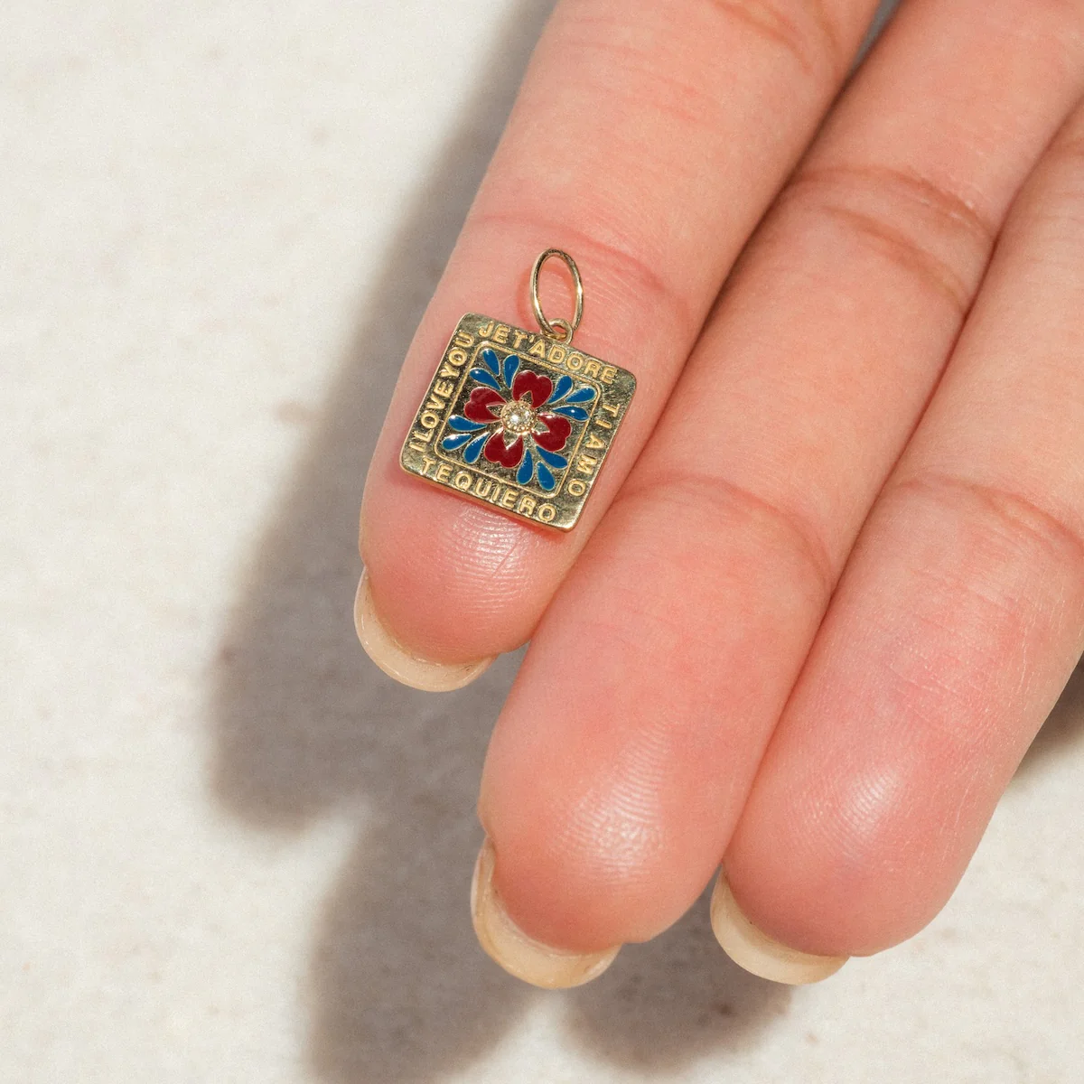 Solid Gold Statement Charm - Image 13