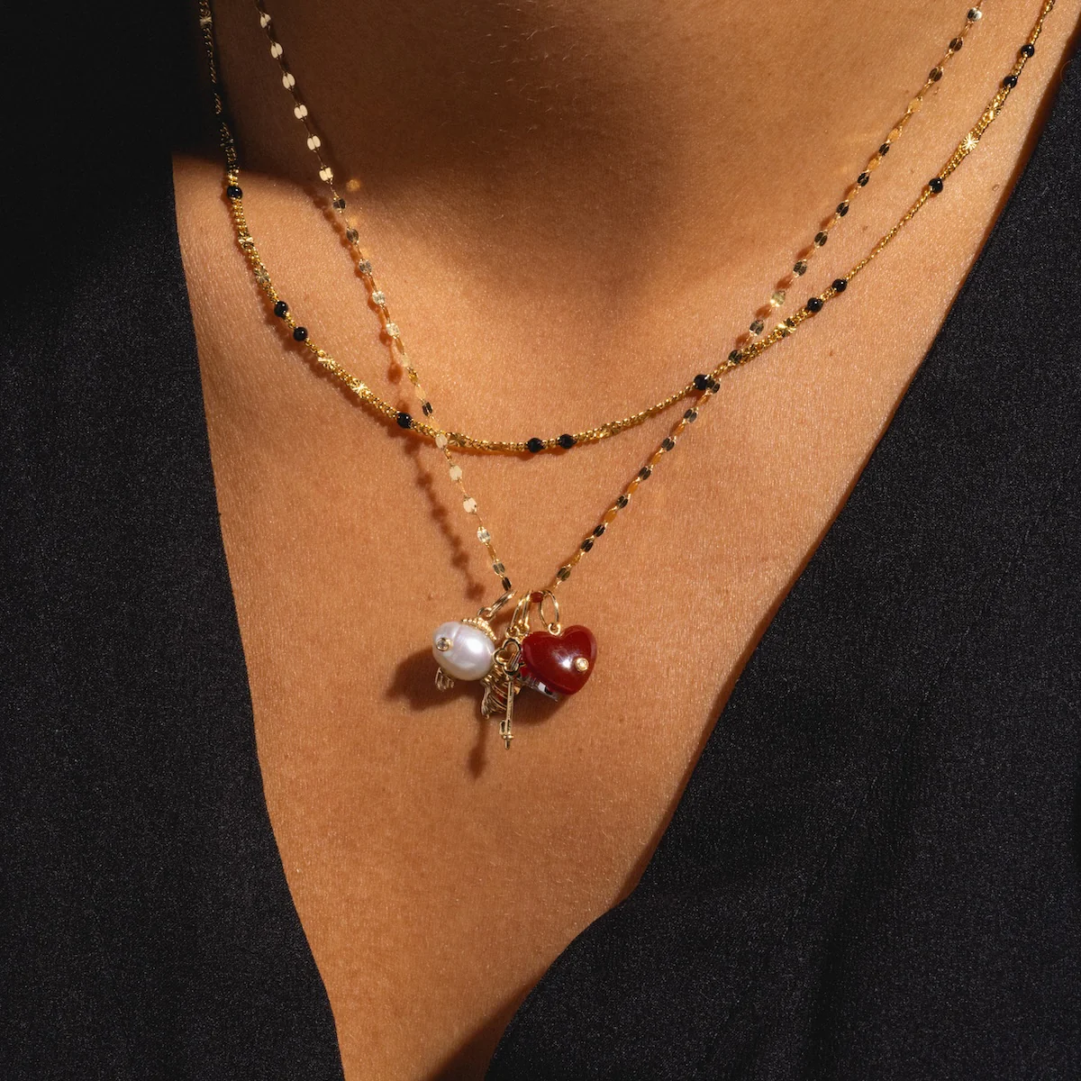 Solid Gold Statement Charm - Image 14