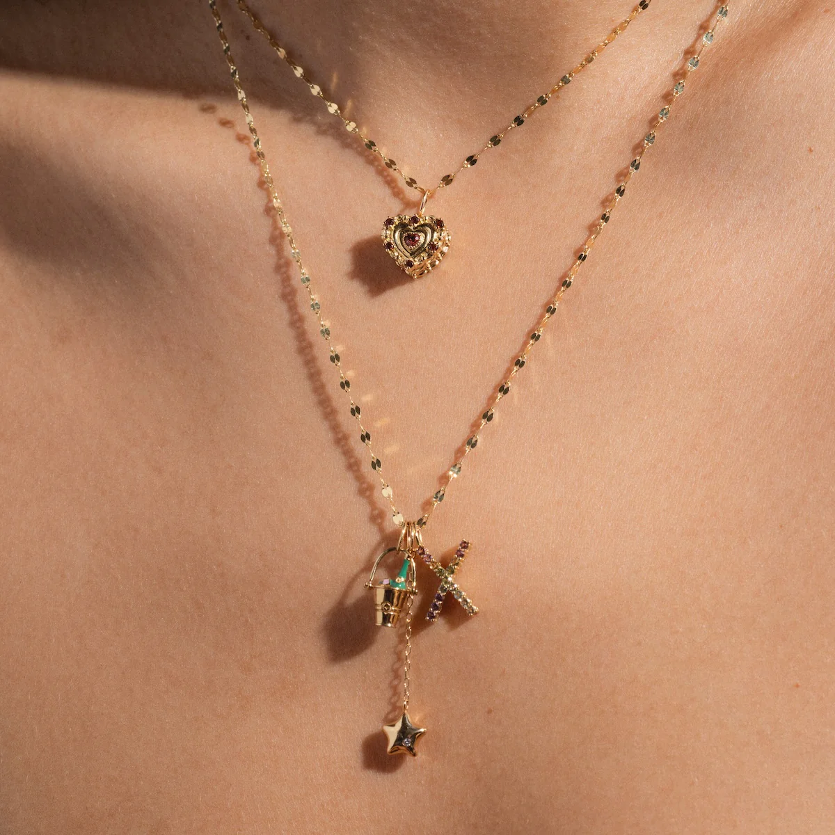 Solid Gold Statement Charm - Image 18