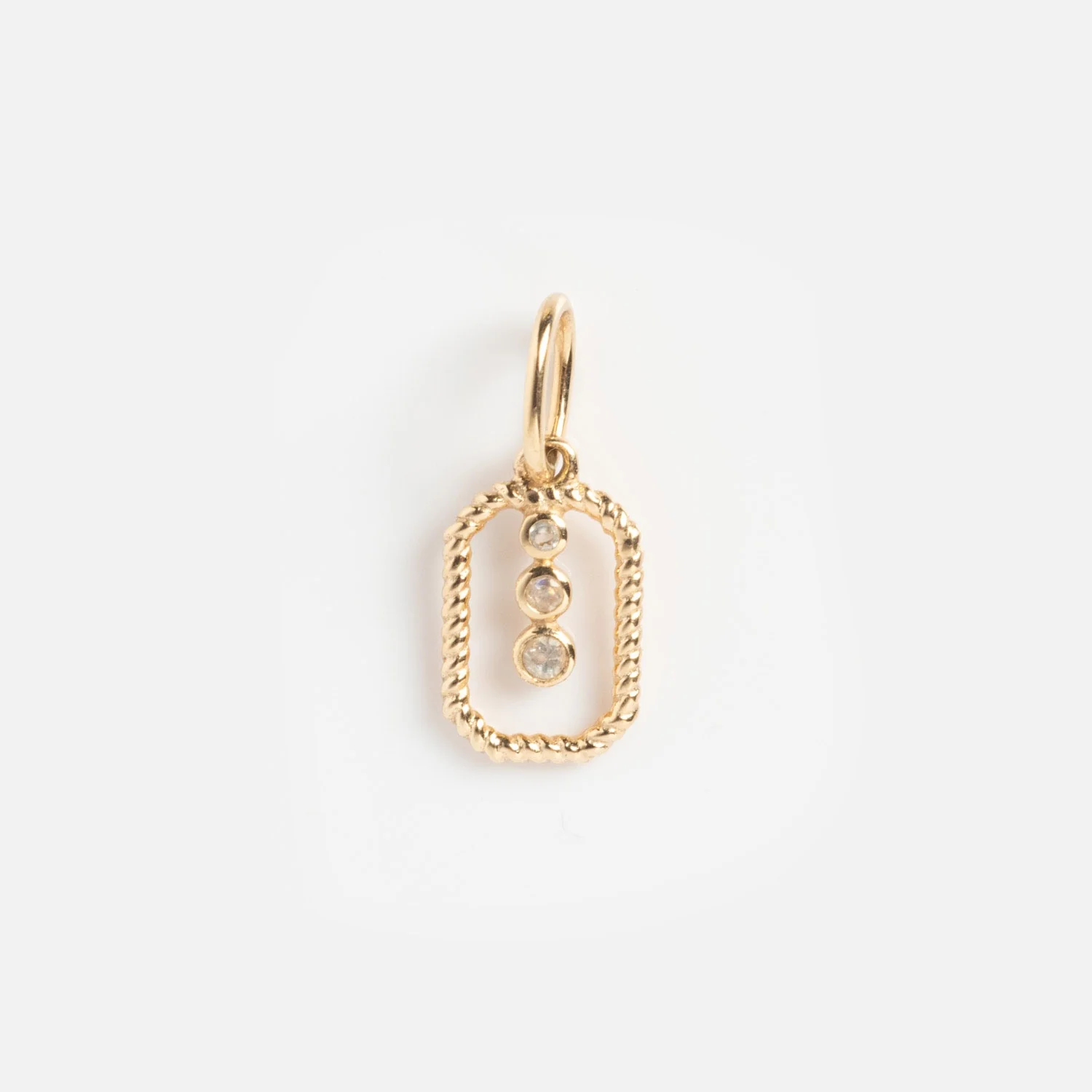 Solid Gold Statement Charm - Image 22