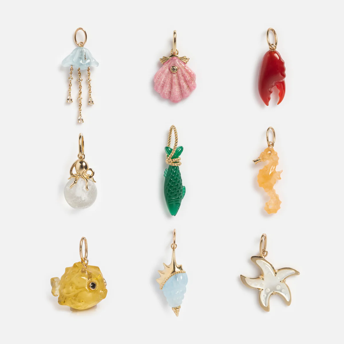 Solid Gold Under The Sea Charm - Image 2