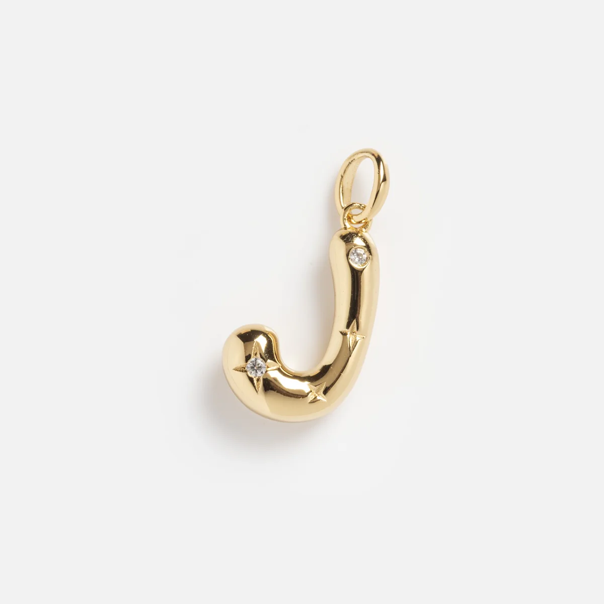 Star Crossed Celestial Bubble Letter Charm - Image 19