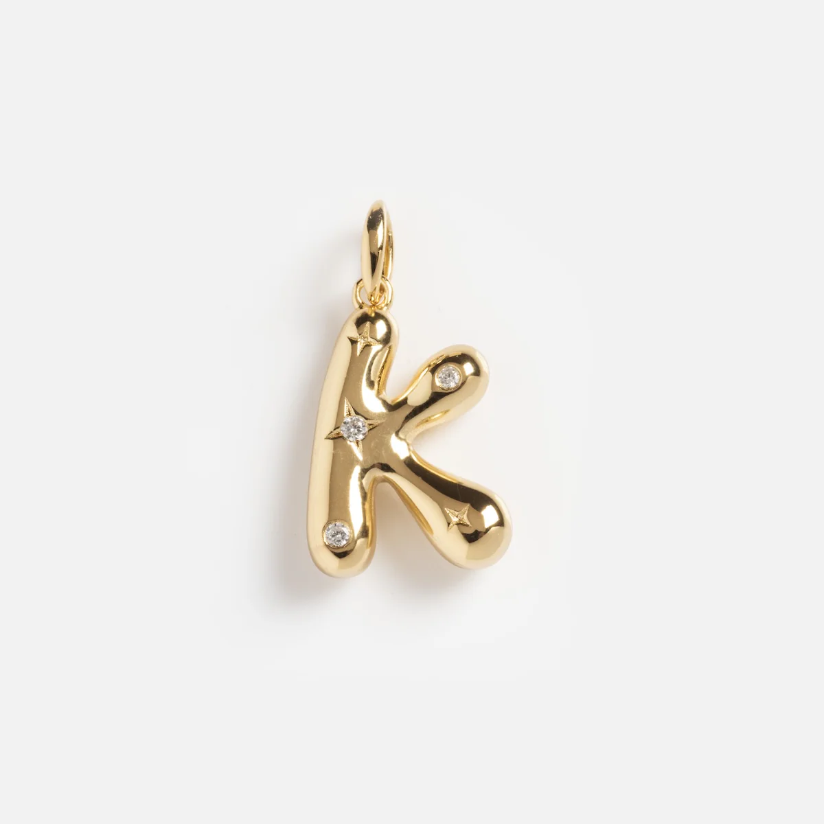 Star Crossed Celestial Bubble Letter Charm - Image 20