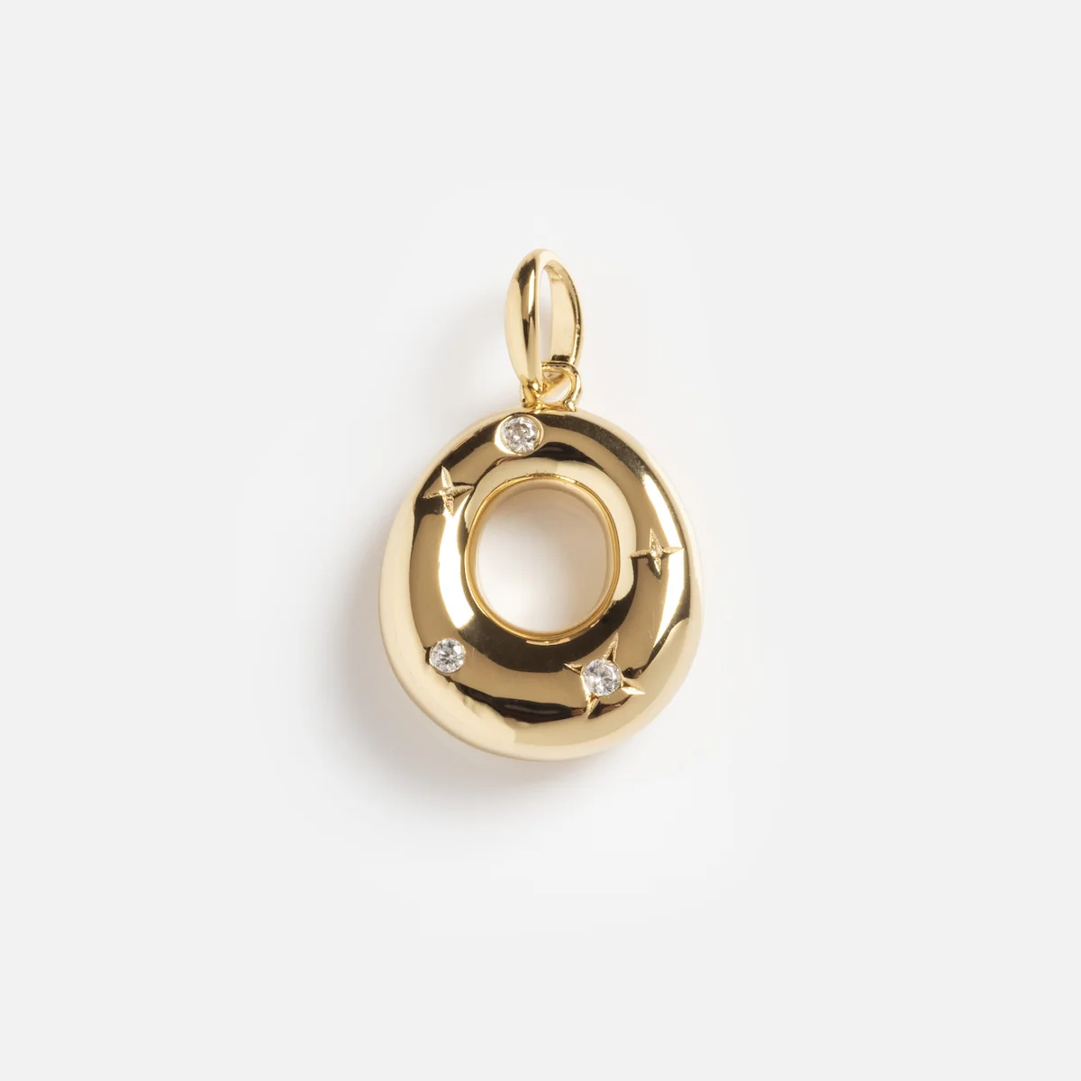 Star Crossed Celestial Bubble Letter Charm - Image 24