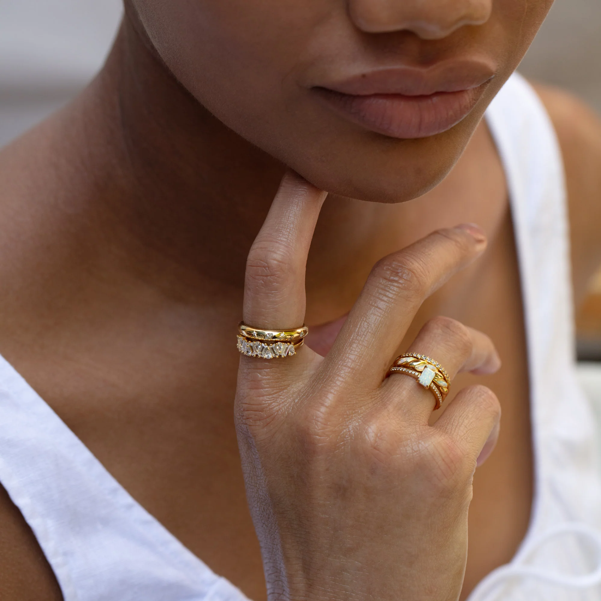 Star Crossed Celestial Dome Ring - Image 4