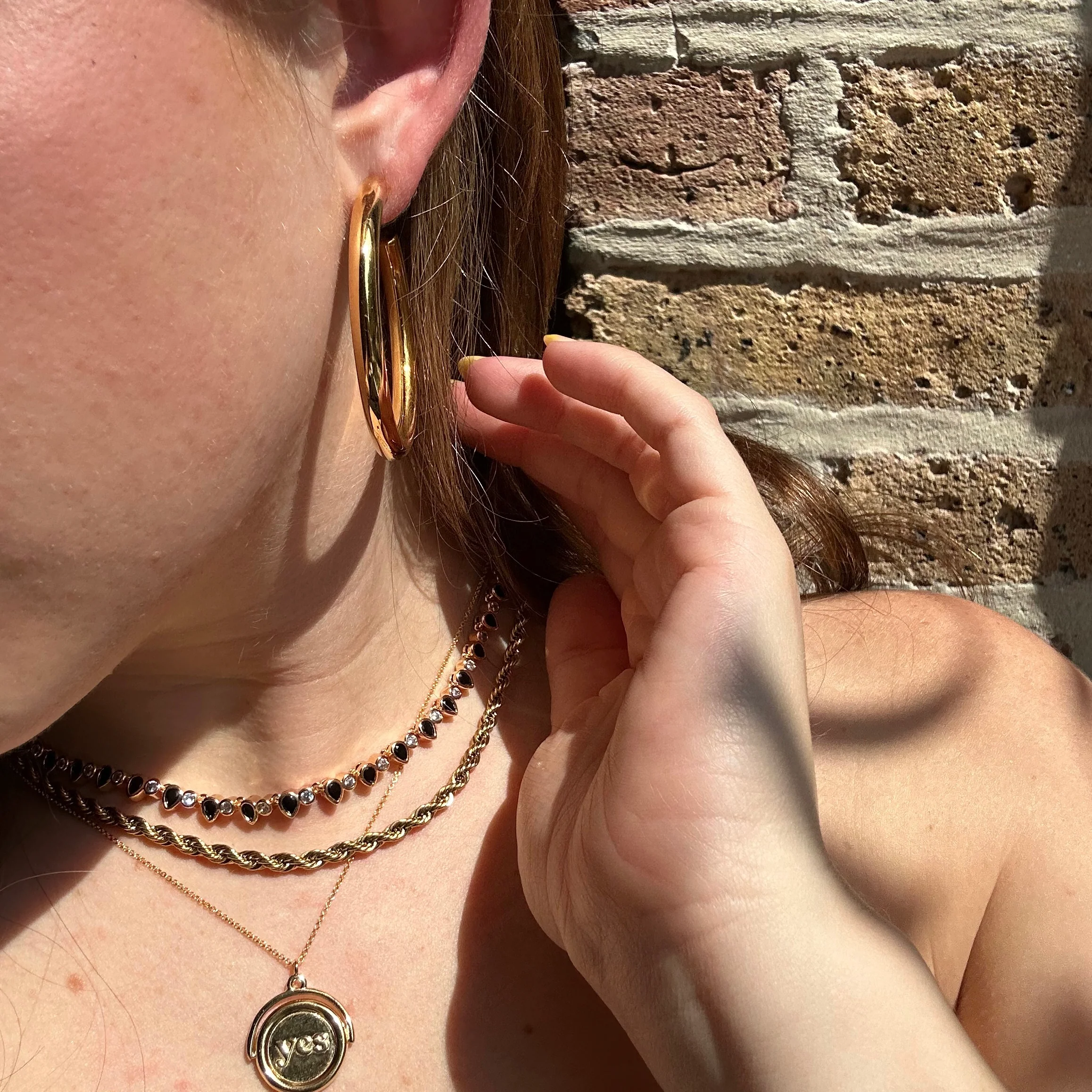 Teardrop Tennis Necklace - Image 11