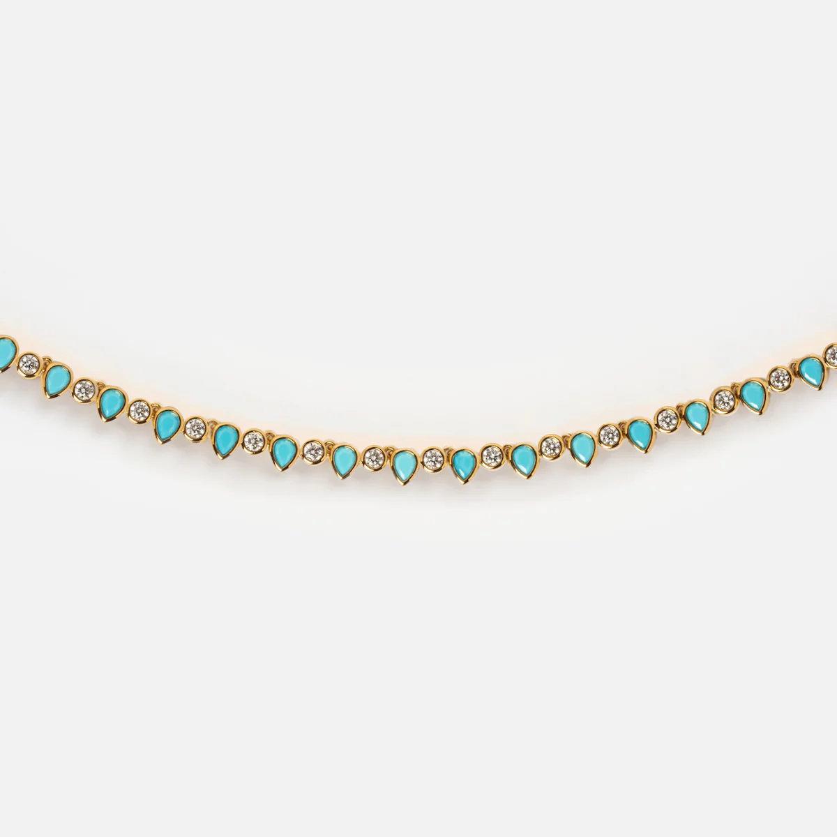 Teardrop Tennis Necklace - Image 16