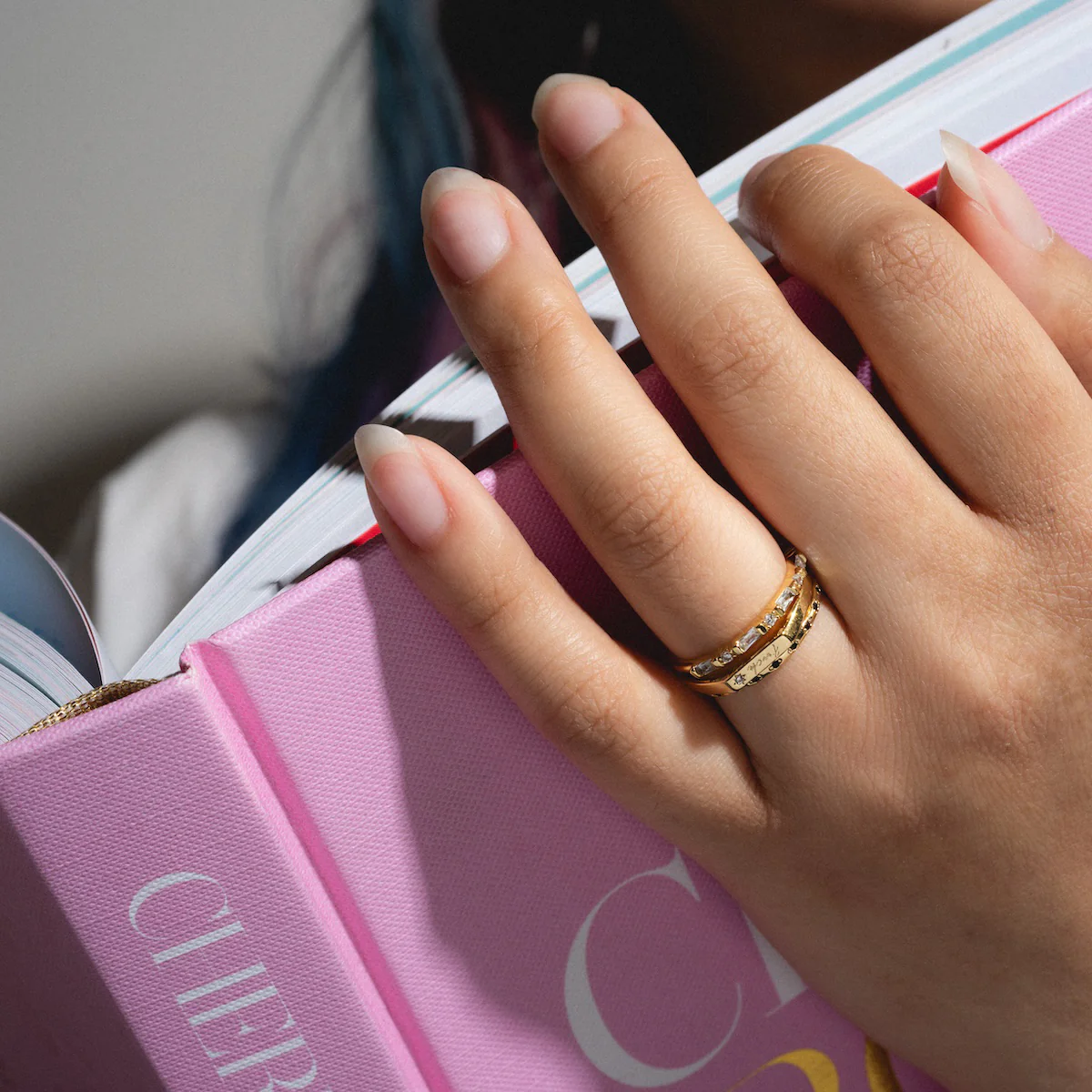 Tiny Fuck Stacking Ring Set - Image 3