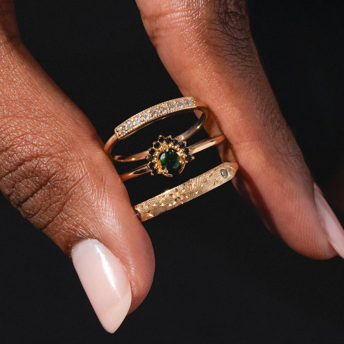 Tosia Black Diamond Ring - Image 5